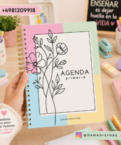 Agenda maestra FLOR primaria 2026-2027