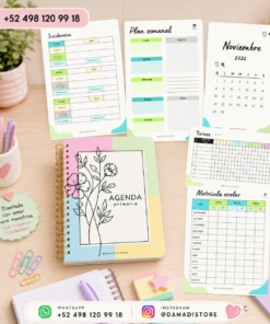 Agenda maestra FLOR primaria 2026-2027 5 ChatGPT Image Jun 14 2026 02 03 08 PM