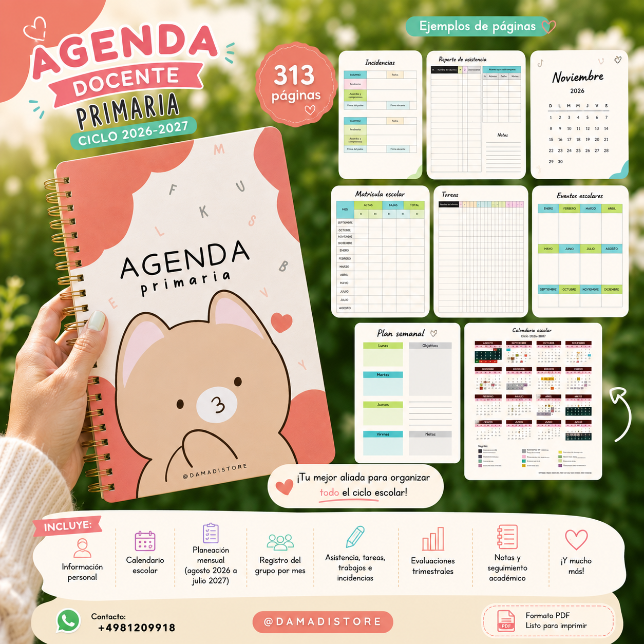 Agenda docente OSO primaria 2026-2027 2 Agenda docente OSO primaria 2026-2027 - Image 2