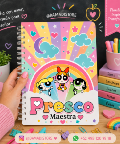 Preescolar agenda docente MANZANA 2026-2027