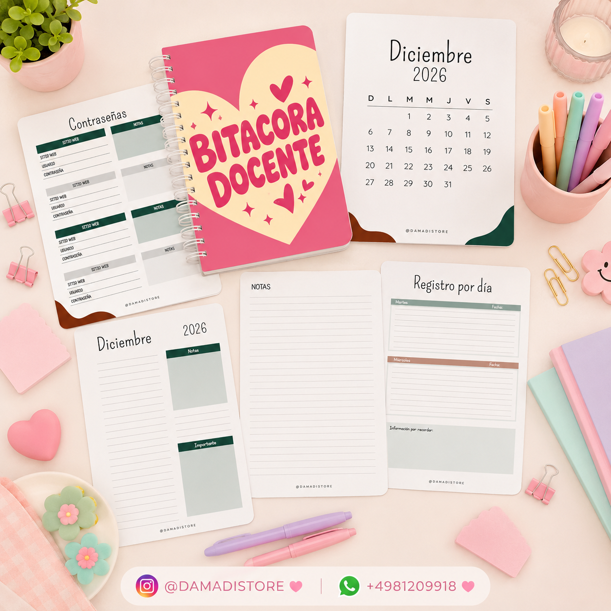 Bitácora docente CORAZÓN ciclo 2026-2027 2 Bitácora docente CORAZÓN ciclo 2026-2027 - Image 2