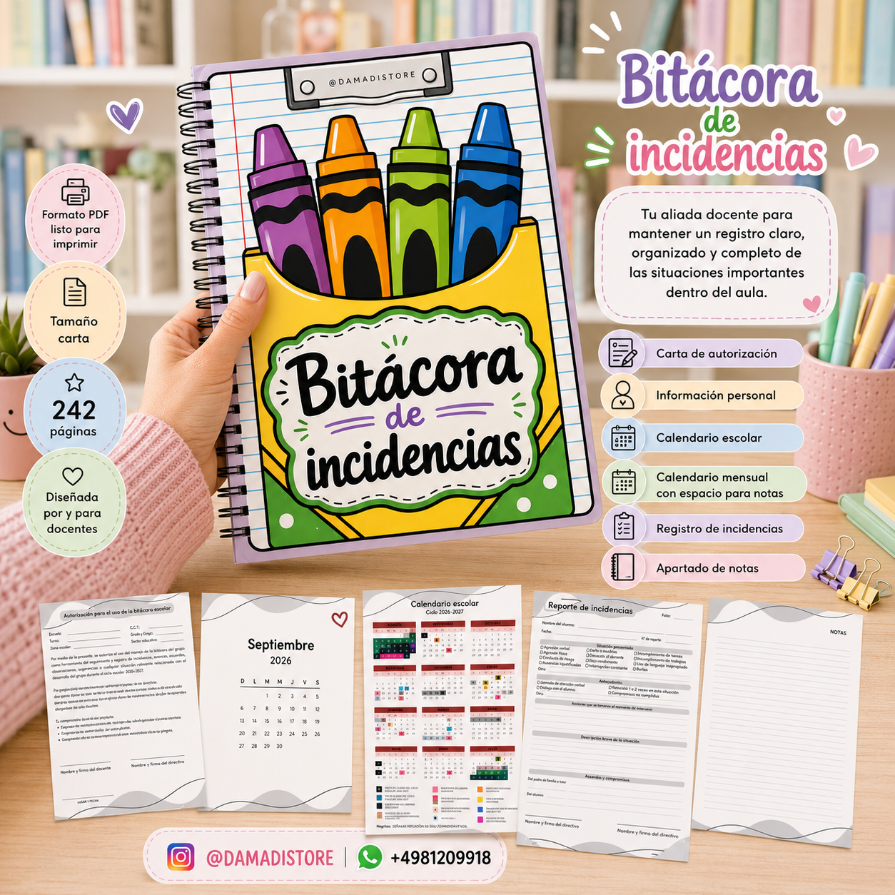 Incidencias bitácora CRAYÓN docente 26-27 1 Incidencias bitácora CRAYÓN docente 26-27
