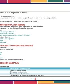 Ficha didáctica en español sobre el concepto de 
