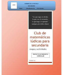 Club de matemáticas lúdicas.