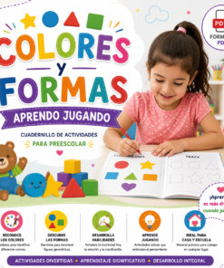 Colores y Formas Aprendo Jugando Cuadernillo de Actividades para Preescolar 2026-2027 PDF