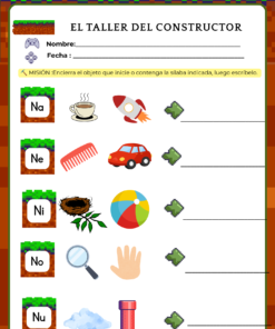 Construyendo mi alfabetización - Nivel 1 35 Construyendo mi alfabetizacion 34