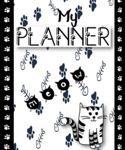 Una portada de Cats Planner con el título 