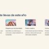 Infografía «Lo que te llevas de este año», con apartados sobre identidad lingüística, respeto a la diversidad, creatividad y asertividad.