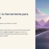 Gráfico con el lema «El lenguaje: tu herramienta para toda la vida», una cita de Wittgenstein y un camino que conduce a las montañas.