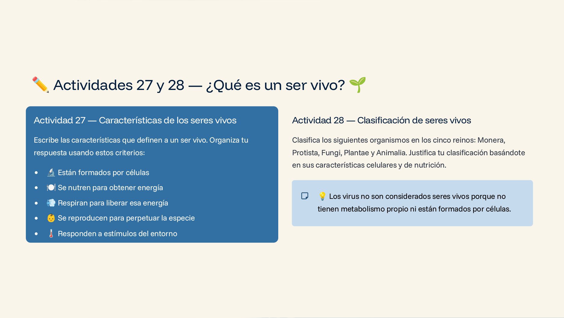 Cuadernillo Ciencias Biología – 1° de Secundaria NEM 7 Cuadernillo Ciencias Biología – 1° de Secundaria NEM - Image 7