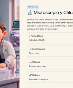 Cuadernillo Ciencias Biología – 1° de Secundaria NEM 25 Cuadernillo Ludico de Biologia page 0036