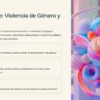 Cuadernillo de Trabajo de Español 2° de Secundaria NEM 28 Diapositiva educativa: Debate sobre la violencia de género y el lenguaje, incluyendo el lenguaje inclusivo, los insultos en las redes sociales y la violencia verbal.