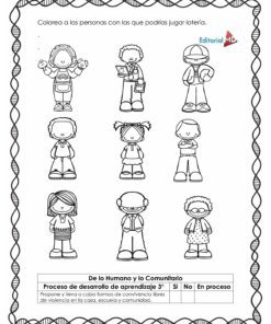 Planeación Jugamos Loterías para Preescolar 15 Cuadernillo de trabajo imagenes 4