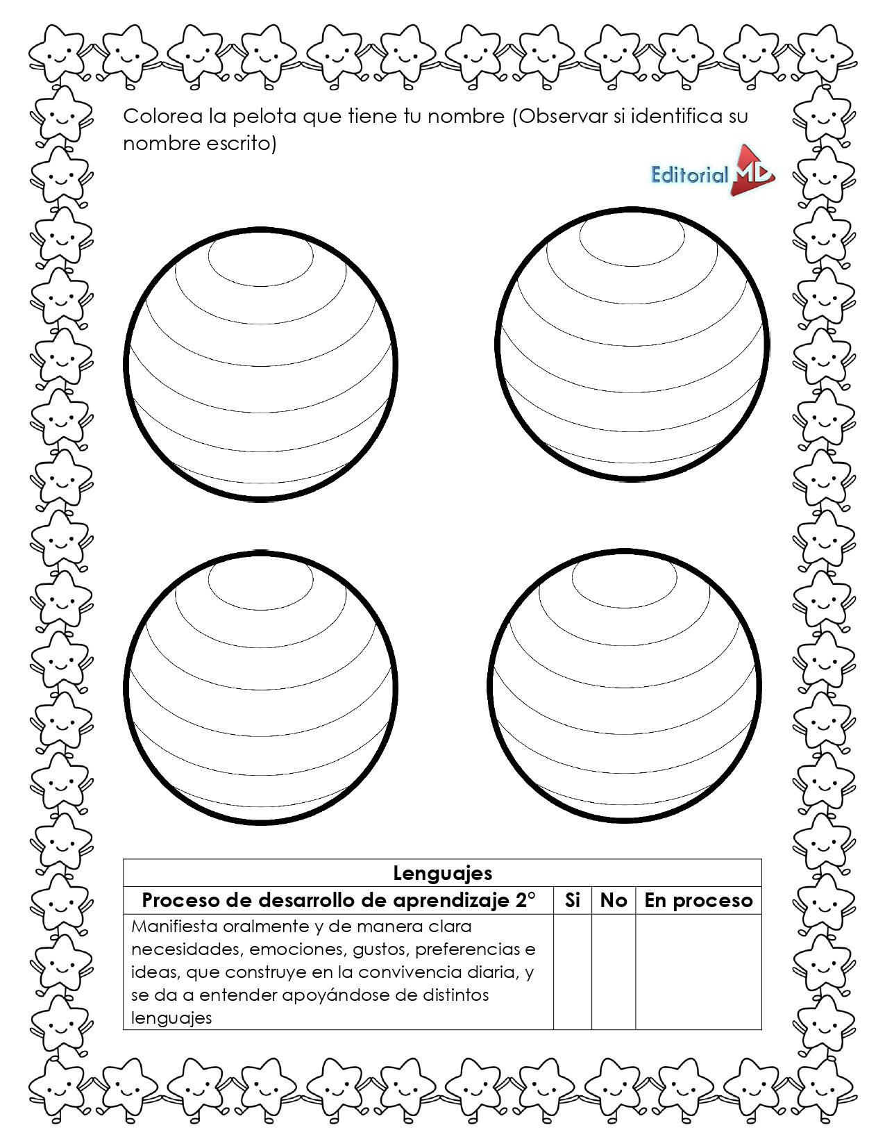 Examen Diagnóstico Segundo Grado de Preescolar 2 Examen Diagnóstico Segundo Grado de Preescolar - Image 2