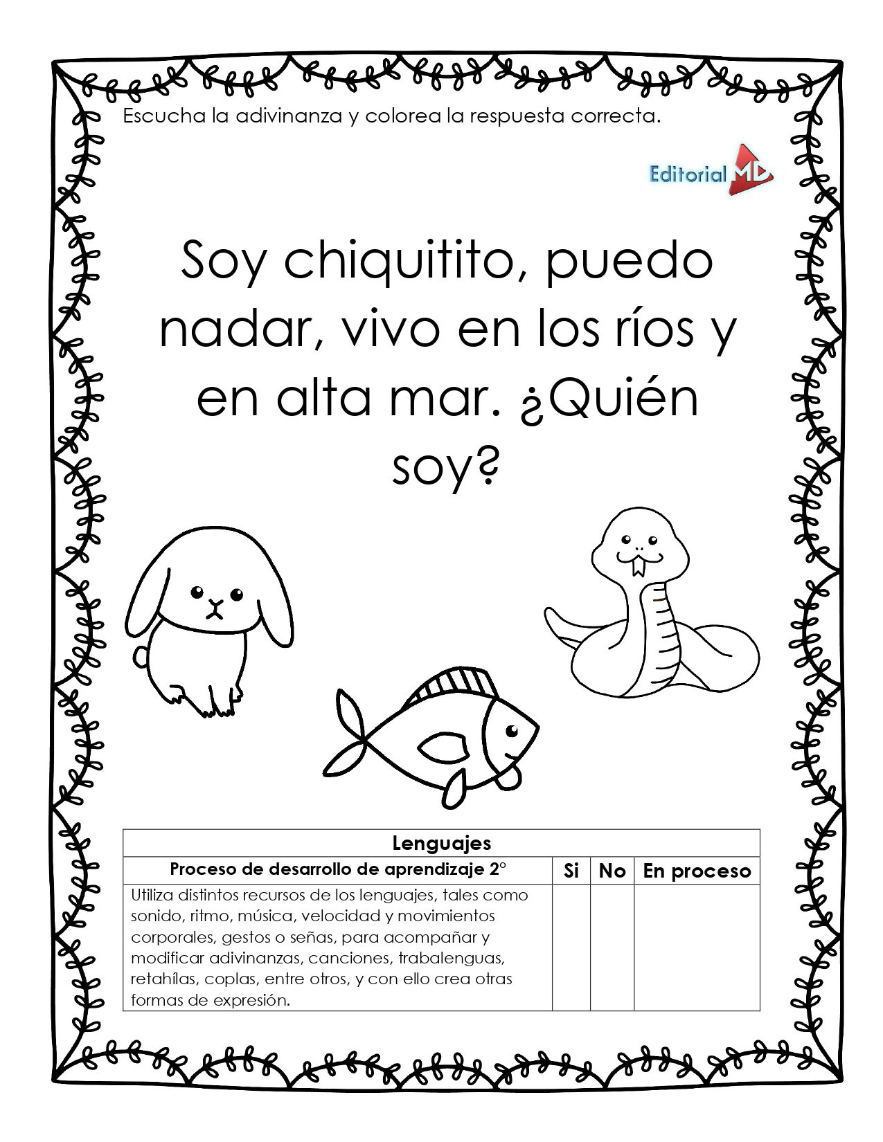 Planeación las Adivinanzas para Preescolar 6 Planeación las Adivinanzas para Preescolar - Image 6