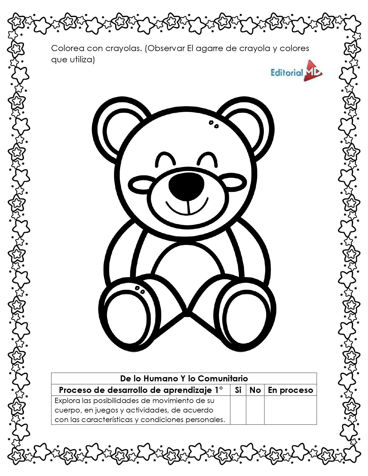 Examen Diagnóstico Primer Grado de Preescolar 2 Examen Diagnóstico Primer Grado de Preescolar - Image 2