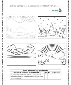 Cuatro dibujos en blanco y negro del 