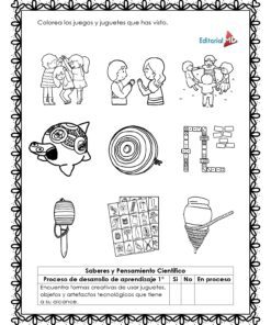 Hoja de trabajo en blanco y negro del 