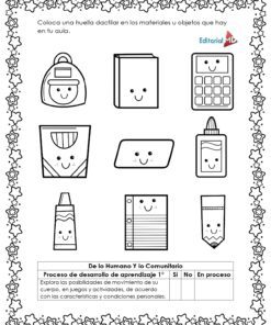 Examen Diagnóstico Primer Grado de Preescolar 8 Cuadernillo de trabajo page 0003