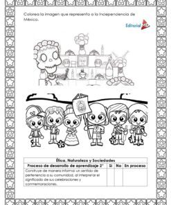 Planeación La Independencia de México para Preescolar 14 Cuadernillo de trabajo page 0004 34