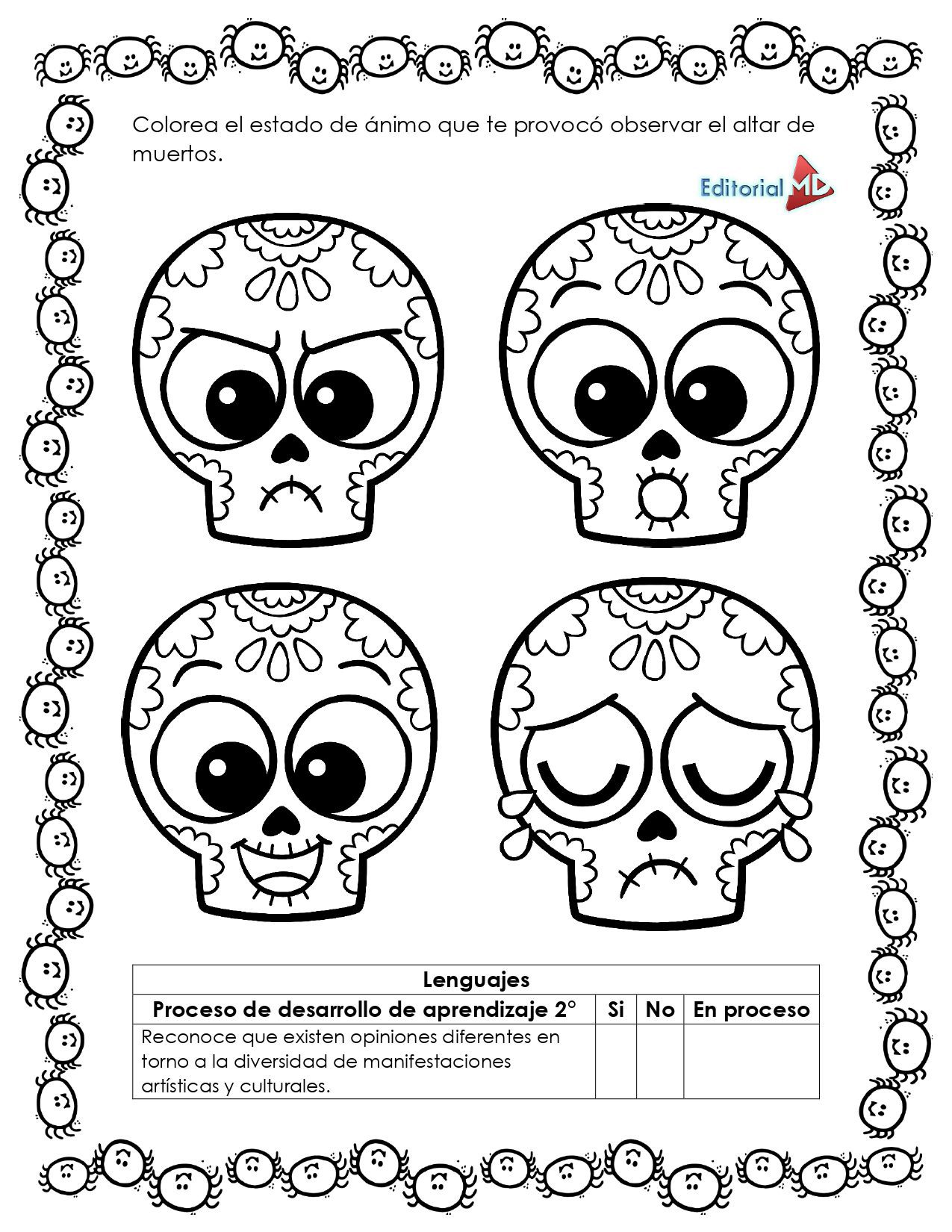 Planeación Elementos en el Altar de Muertos para Preescolar 6 Planeación Elementos en el Altar de Muertos para Preescolar - Image 6