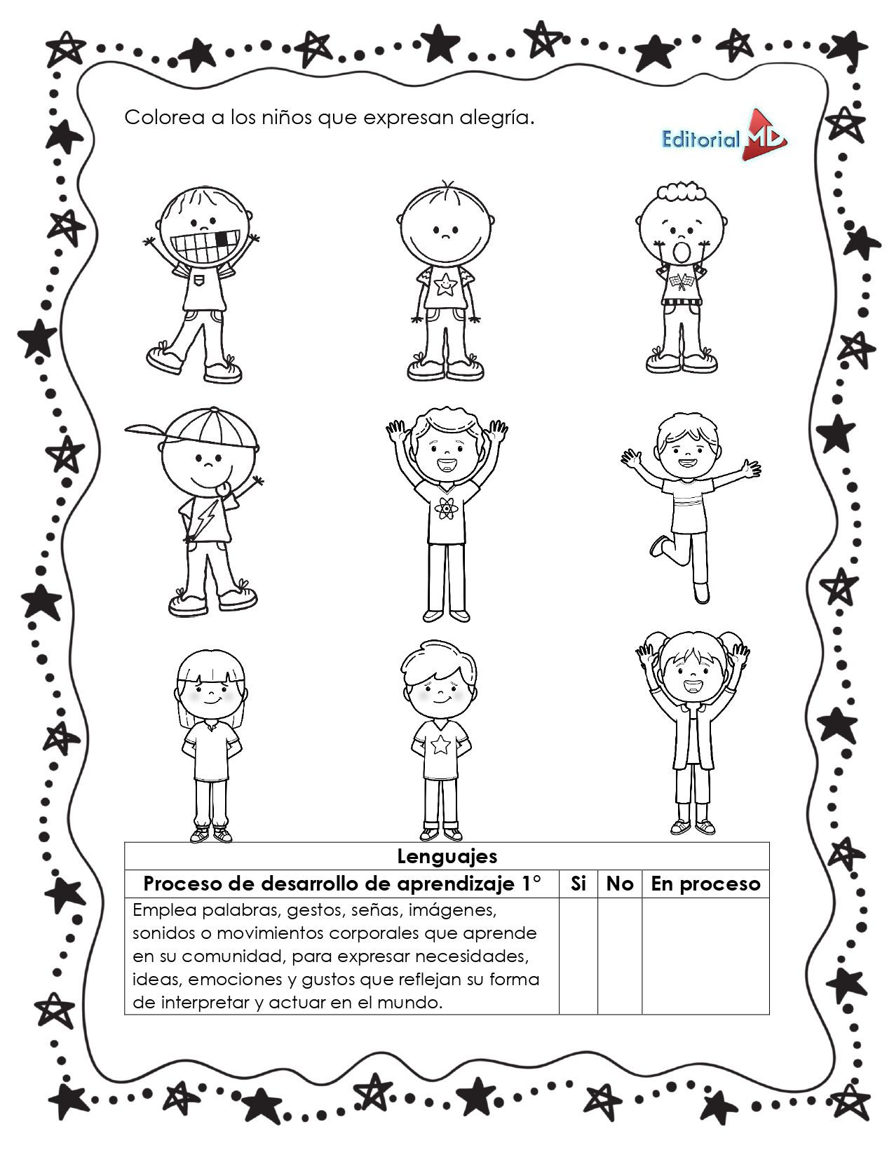 Planeación Conozco mis emociones para Preescolar 9 Planeación Conozco mis emociones para Preescolar - Image 9