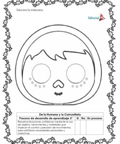 Planeación Artesanía del Día de Muertos para Preescolar 19 Cuadernillo de trabajo page 0008 13