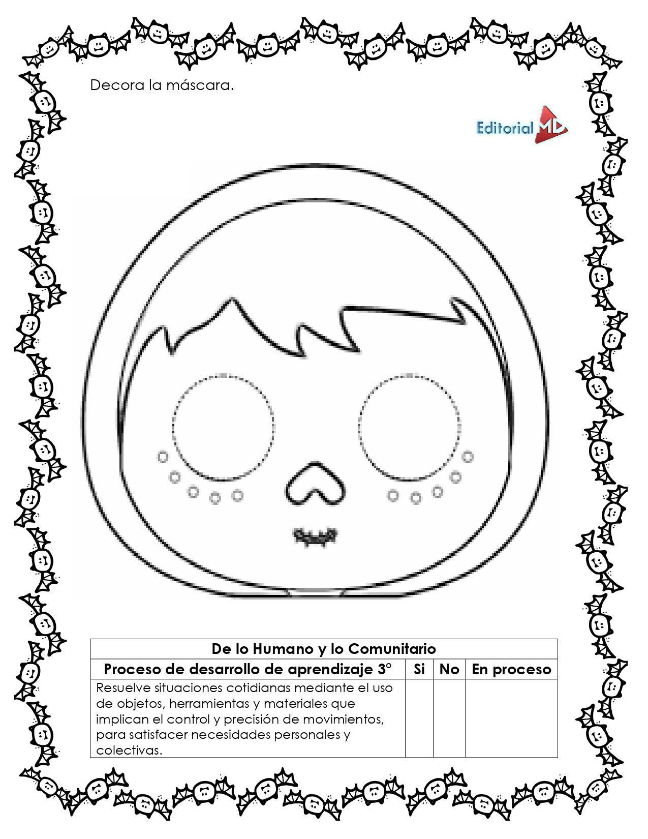 Planeación Artesanía del Día de Muertos para Preescolar 9 Planeación Artesanía del Día de Muertos para Preescolar - Image 9