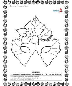 Página para colorear en blanco y negro de 