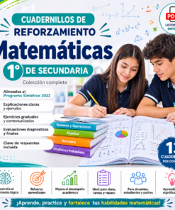 Cuadernillos de Reforzamiento Matemáticas 1° de Secundaria 2026-2027 PDF