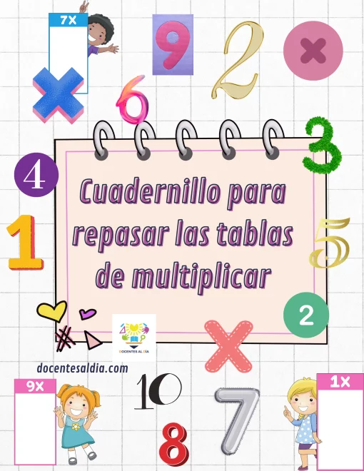 Cuadernillo para repasar las tablas de multiplicar