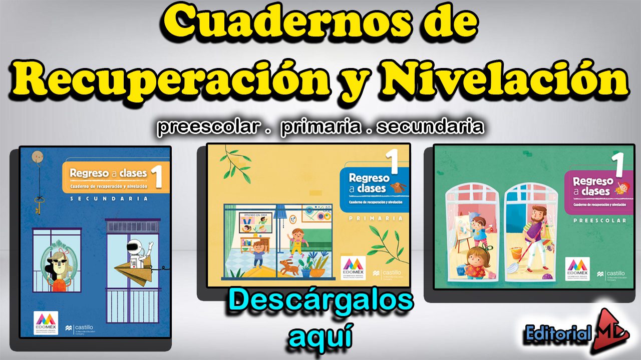 DESCARGA CUADERNOS DE RECUPERACIÓN Y NIVELACIÓN PDF