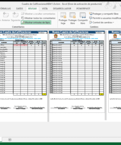 Cuadro de CalificacionesNEM 1.0.xlsm Excel Error de activacion de productos 21 10 2023 08 36 52 p. m. 1