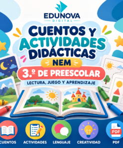Cuentos y Actividades Didácticas NEM para 3.º de Preescolar | Lectura, Juego y Aprendizaje | PDF