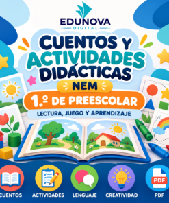 Cuentos y Actividades Didácticas NEM para 1.º de Preescolar | Lectura, Juego y Aprendizaje | PDF
