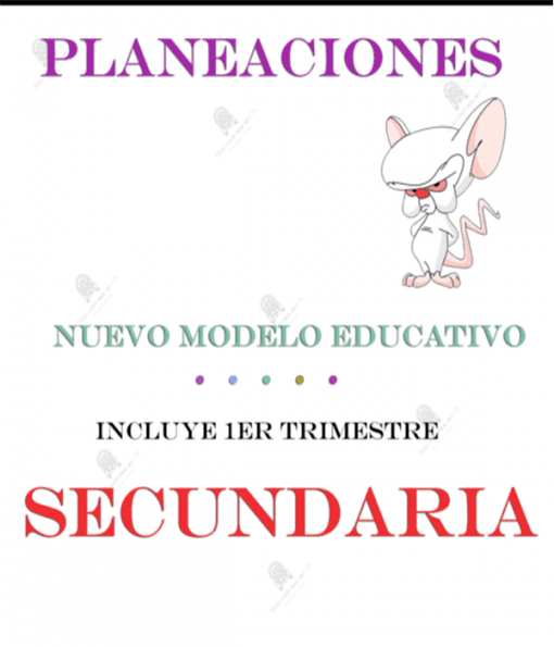 Planeaciones de Secundaria (Paquete Todo en 1)