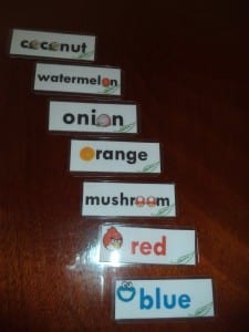 memorama de colores en ingles