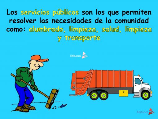 Descripcion de SERVICIOS PUBLICOS