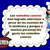 Descripción de remedio casero