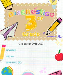 Examen diagnóstico de tercer grado