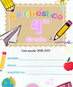 Examen diagnóstico cuarto grado