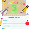 Evaluación Diagnóstica quinto grado primaria