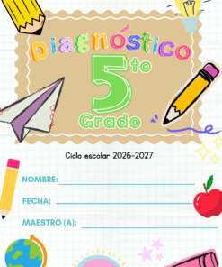 Evaluación Diagnóstica quinto grado primaria