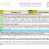 Una infografía que detalla un plan de integración curricular para septiembre de 2024 destaca PLENEACION INTEGRACION CURRICULAR y se centra en el desarrollo de habilidades de lectura. Describe objetivos, actividades y perfiles de egreso para estudiantes avanzados. El encabezado presenta los logotipos de AEF México y British School.