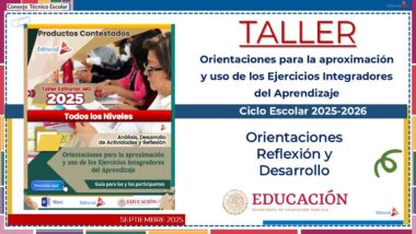 GUÍA DE APOYO para el Taller “Orientaciones para la Aproximación de Ejercicios Integradores del Aprendizaje”