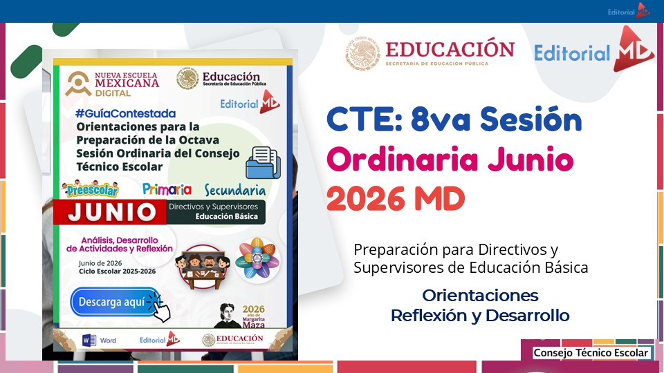 Productos Contestados CTE 8va Sesión Junio 2026 Consejo Técnico Escolar (Todos los Niveles) 6 Productos Contestados CTE 8va Sesión Junio 2026 Consejo Técnico Escolar (Todos los Niveles) - Image 6