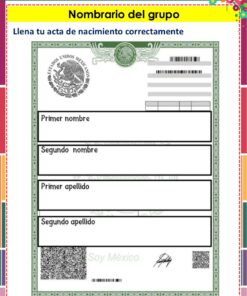 Una colorida hoja de trabajo titulada 
