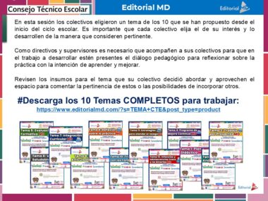 Tema 3 Contestado: Trabajo por proyectos CTE NEM 2026 (Todos los Niveles)