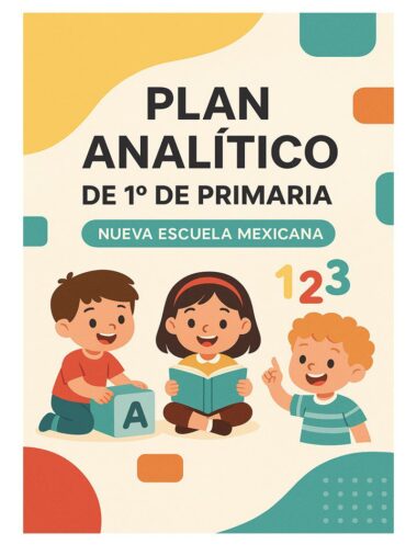 PLAN ANALITICO FASE TRES PRIMER AÑO