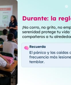 Paquete "NOS PREPARAMOS ANTE LOS SISMOS "1° a 6° Grado de Primaria SEPTIEMBRE 48 Diapositiva23 16